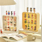 Clear Display Case For Figures,Wall-Mounted Doll Storage Box,Adjustable Display Stand Clear Acrylic Display Box With Door Dust A