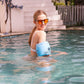 Forfuture-go Inflatable Arm Bands - 2pcs Pool Float, PVC, Blue, Confidence Building for Swimming Trainers