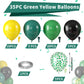 Green And Yellow Balloons, Tractor Football Sport Theme Balloon, Black Yellow Balloon, Vintage Dark Green Balloons Green Confett