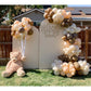 Nisocy Brown Balloons Arch Garland Kit, 102Pcs 18In 12In 10In 5In Dark Brown Balloons Different Sizes For Birthday Wedding Baby
