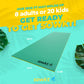 SOWKT Lily Pad Floating Mat (18 x 6 ft) - Made in USA - enhanced Floating Water Mat for The Lake and Boating - Giant Floating Water Pad for Lakes | Lilly Pad Floating Water Dock