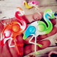 30 Packs Funny Summer Present Unique Mini Flamingo Assorted fidgets Bubble Toys for Kids Children Classroom Students Gifts from