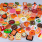 Nuanmu Miniature Food Drink Bottles Set - 100 Pieces, Small Resin Toys for Dollhouse Pretend Play, Multicolor, Model NM001