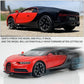 1:32 Bugatti Chiron zinc Alloy Pull Back Car Diecast Electronic Toys with Lights and Music,Decorative,Mini Vehicles Toys for Kid