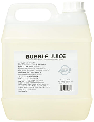 American Dj 1 Gallon Bubble Juice For Bubble Machines