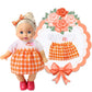 Na Bobo Clothes Set Of 6 For 12-14-16 Inch Alive Lovely Baby Doll Clothes Dress Outfits Costumes Dolly Pretty Doll Cloth Handmad