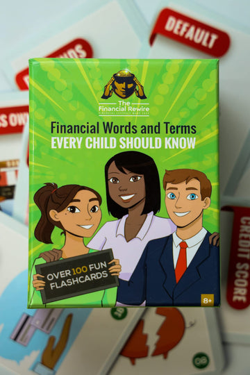 Financial Literacy Fun For Future Financially Literate Minds: 108 Flashcards Teaching Kids & Teens Financial Literacy & Essential Money Concepts – Engaging Education With Imagery, Fun And Educational