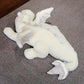 Leahaoe Big Dragon Stuffed Animal, Soft Dragon Plush Toy, 43.3'' White Stuffed Dragon For Kids And Adults, Plushie Gift For Girl
