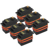 6PCS MG995 55g Servo RC Servos Digital High Speed Torque Servo Motor Metal Gear Servo Waterproof for Futaba JR RC Car Airplane H