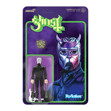 Super7 Ghost Prequelle Nameless Ghoul Reaction Figure - 3.75'' Ghost Action Figure With Accessories Heavy Metal Collectibles And