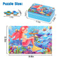 Lelemon Puzzles For Kids Ages 4-8, 60 Piece Puzzles For Kids Ages 3-5 In A Metal Box,Educational Puzzle Games Kids Puzzles, Childrens Puzzles Jigsaw Puzzles Toys Gifts For Girls And Boys