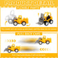 Sosation 108 Pcs Construction Engineering Trucks Small Digger Truck Toys Pull Back Vehicles Mini Excavator Toys Car Set For Kids