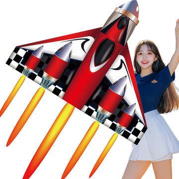HENGDA KITE,Delta Plane Kite for Kids and Adults,Easy to Fly,Excellent Fabric and Structure Design,Suitable for Square, Beach, G