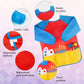Bassion 2 Pack Kids Art Smocks Toddler Smock Waterproof Artist Painting Aprons Long Sleeve With 3 Pockets For Age 2-6 Years Gift