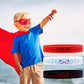 yisncka 24Pcs Spider Silicone Wristbands Bracelets hero Spider Party Decorations Supplies for Spider Theme Boys Girl Birthday Pa