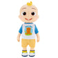 CoComelon Deluxe Interactive JJ Doll - Includes JJ  Shirt  Shorts  Pair of Shoes  Bowl of Peas  Spoon - Toys for Preschoolers