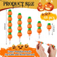 Faccito 48 Pcs Halloween Pumpkin Stackable Pencils for Kids Stacking Point Pencils Party Favors for Fall Halloween Pumpkin Thank