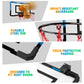 Loiley Basketball Mini Hoop Indoor Boys Gifts For Kids Adults, Door Room Basketball Mini Hoop With Balls, Basketball Accessories