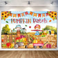 LDWLYW 7x5ft Fall Pumpkin Patch Backdrop Banner Fall Thanksgiving Party Decorations Large Autumn Harvest Farm Pumpkin Photograph
