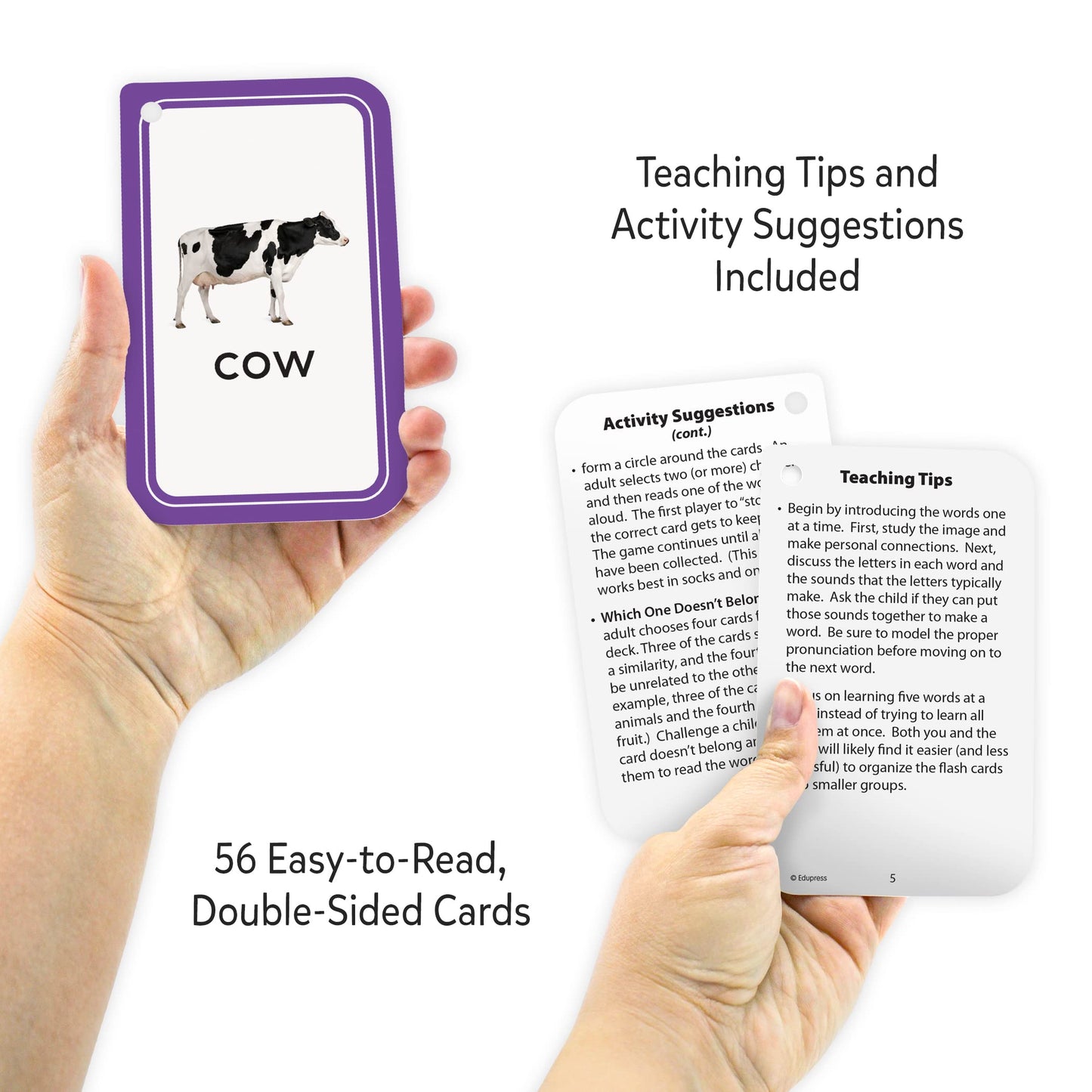 Teacher Created Resources Picture Words Flash Cards (Ep62042) 3-1/8'' X 5-1/8''