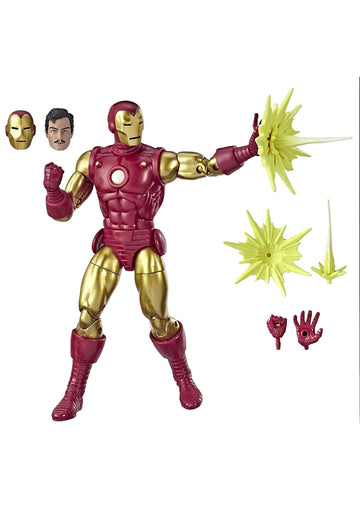 Marvel Comics 80th Anniversary Legends Series 6-Scale Vintage Comic-Inspired Iron Man