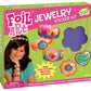 Peaceable Kingdom Sticker Crafts Make My Own Foil Art Sticker Jewelry Kit for Kids
