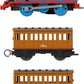 Thomas & Friends Motorized Toy Train with Battery-Powered Thomas Engine and Annie and Clarabel Passenger Cars for Unisex Childre