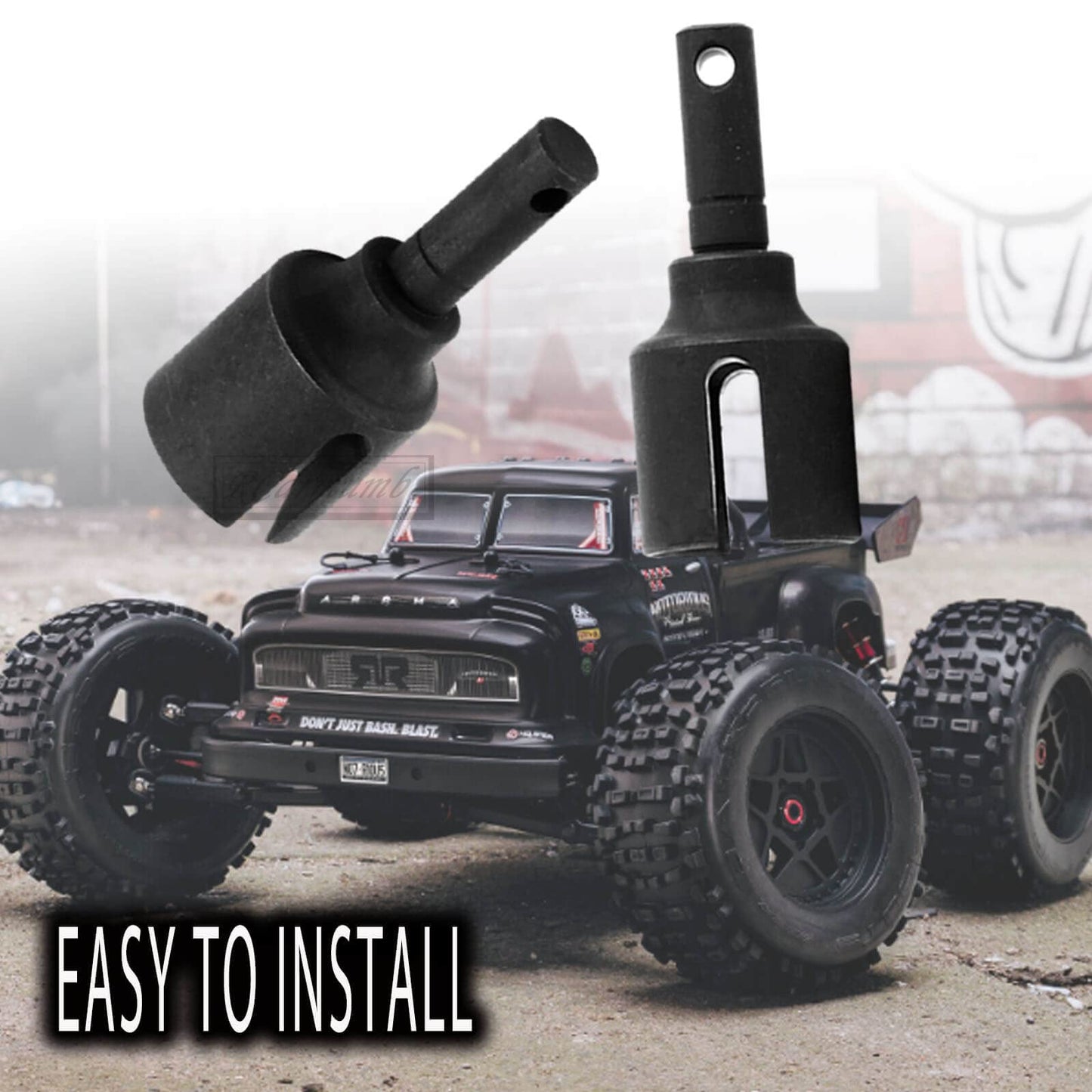 Rcarmumb Diff Outdrives Differential Outdrive #45 Steel Upgrades Part for 1/8 ARRMA Kraton Notorious Outcast Talion Typhon 6S BL