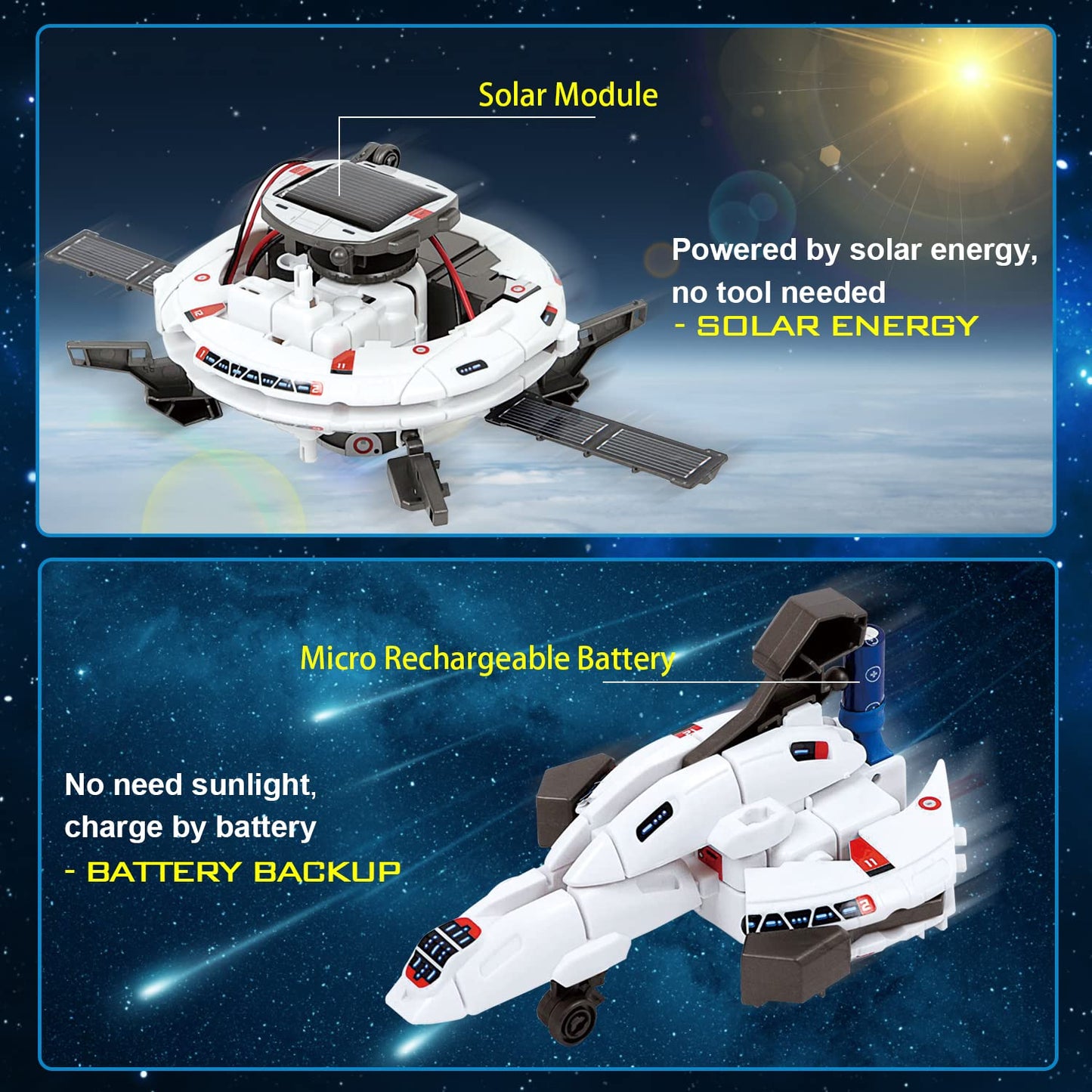 Science Kits for Kids Age 8-12 Solar Robot Kit Learning Building STEM Toys Experiments for Kids 6-8, Educational Toy for 8 9 10
