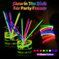 Springflower 100 Pcs Glow Sticks Bulk Party Favors, 8' Glow In The Dark Party Supplies, Light Sticks For Party Favors Glow Necklaces And Bracelets For Kids Or Adults