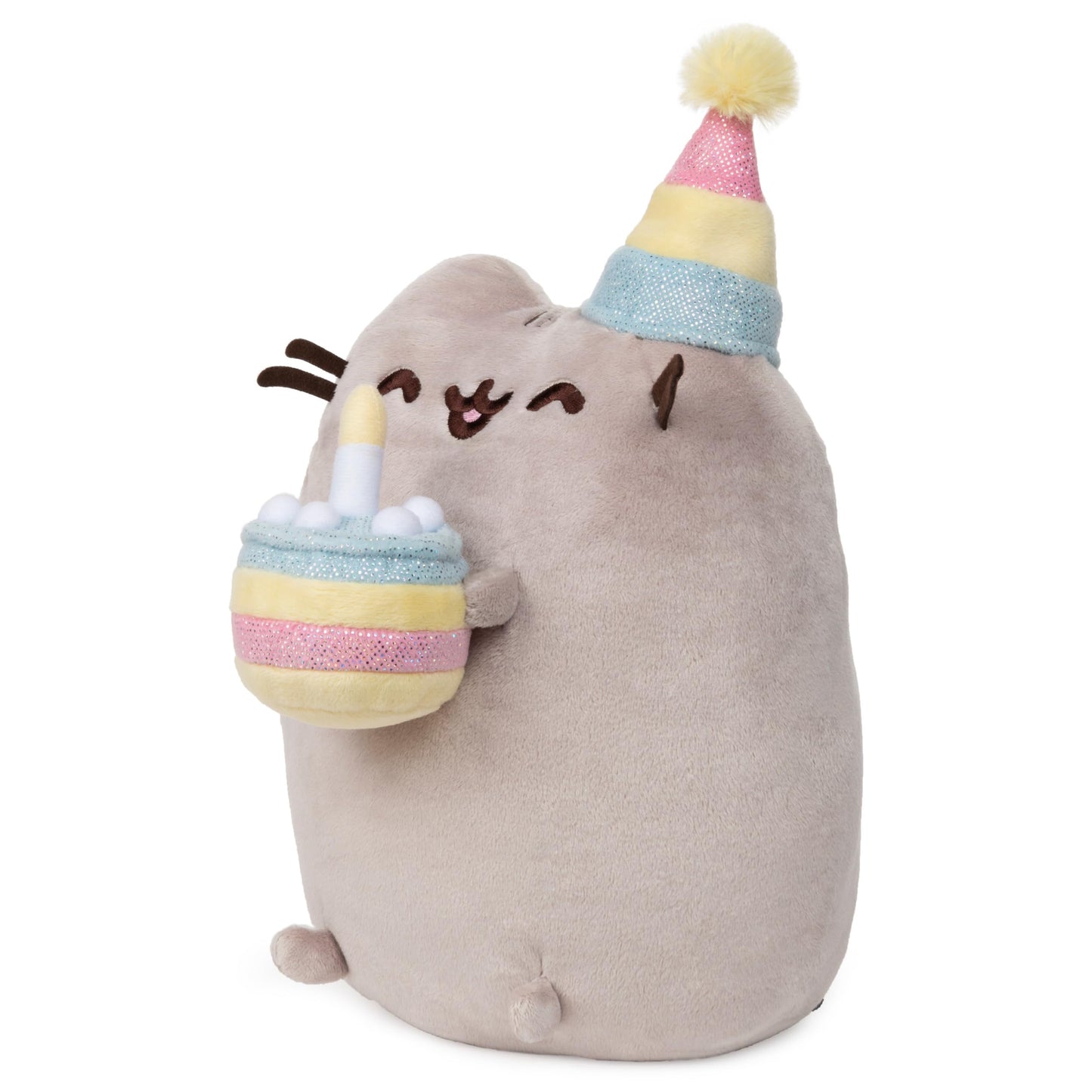Gund Pusheen Birthday Cake Plush Stuffed Animal Cat, 9.5''