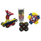 Lux Blox Steam Primer Building Set - 111 Pieces, ABS Plastic, Red/Yellow/Blue, Model LXBSP, Certified STEM Experience