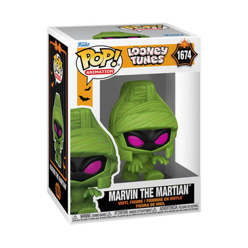 Funko Pop! Animation: Marvin The Martian - (Mummy) - Looney Tunes - Collectable Vinyl Figure - Gift Idea - Official Merchandise