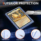 100 Ct Toploaders Trading Card Sleeves Holder, Hard Plastic Top Loaders Penny Card Sleeves Card Protectors Fit For Baseball Cards, Mtg Card (Include 100 Thick Sleeves & 200 Soft Sleeves)