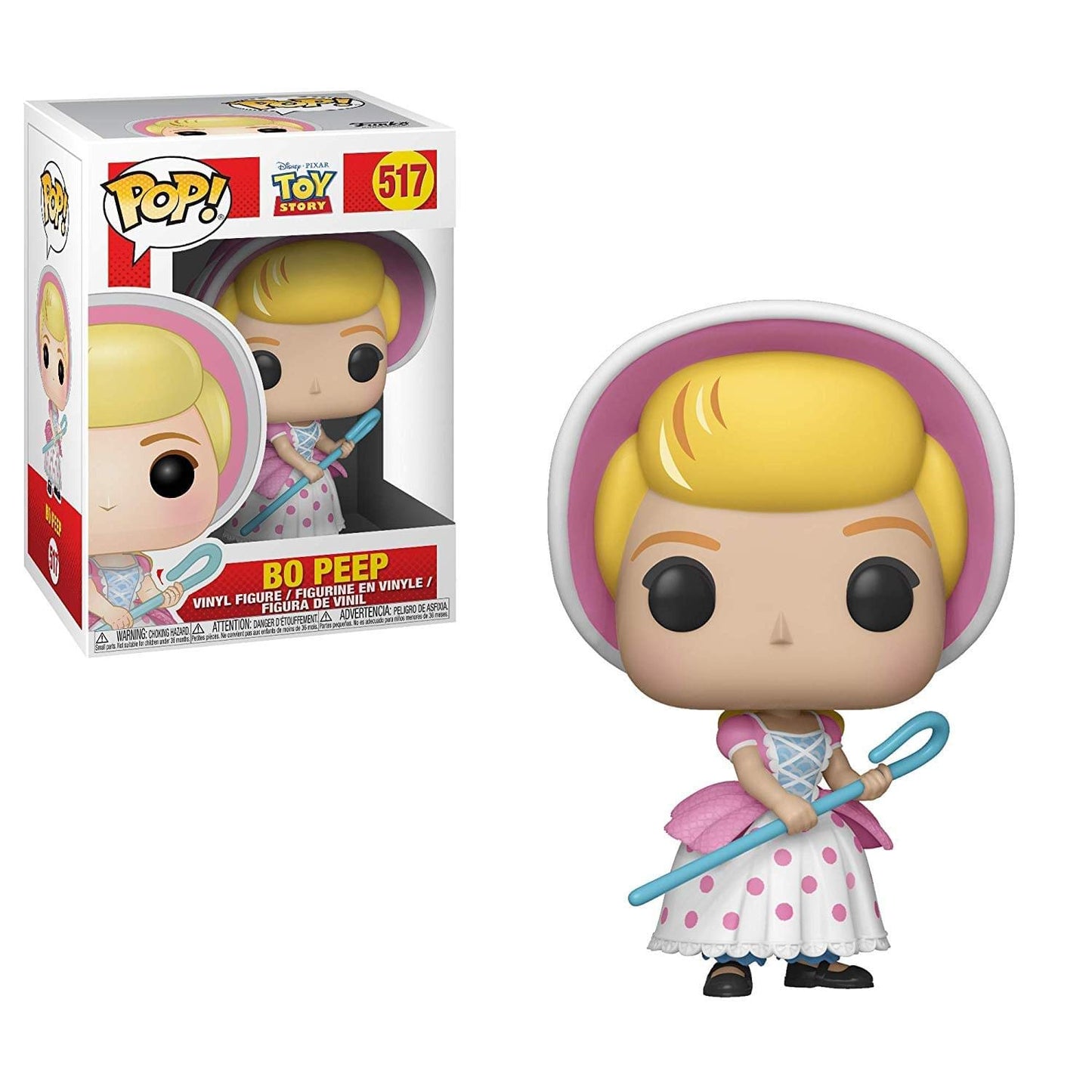 Funko Pop Toy Story - Bo Peep Vinyl Figure, Multicolor, US One-Size, Model 37015