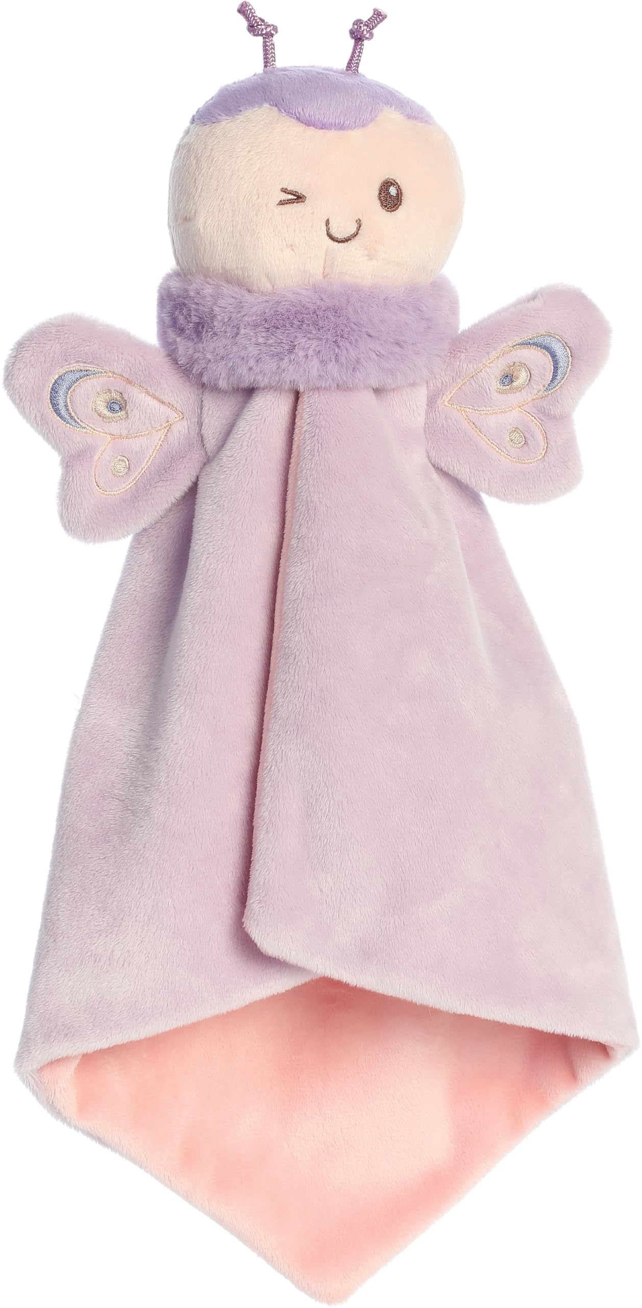 Ebba Snuggly Flutterflies Flutterfly Luvster Baby Stuffed Animal - Soft & Cuddly Toy - Imaginative Play - Purple 16 Inches