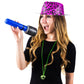 Tigerdoe Rock n Roll Party Favors - 36 Pc Set - Rock Star Party Hats, Disco Ball Necklaces, Inflatable Microphones - Rocker Part