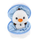 Plushland Snowball Stuffed Zip Up Animal – Snowman Plush Toy – Cute Easter Plush Animals Assortment – Wonderful Soft Toy For Families And Friends