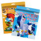 2 Pack Sticker Book Crafts For Kids Ages 4-8 Sticker Paint Books Boys And Girls Birthday Gifts Party Favor, Travel Activity Book Set For Learning (Dinosaur+Horse)