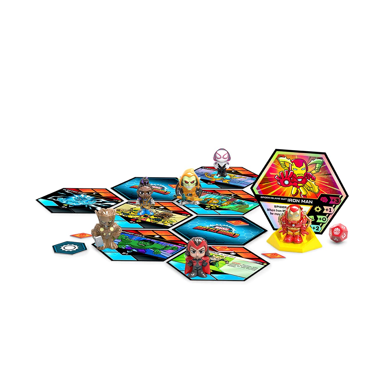 Funko Marvel Battleworld: Series 2 Treachery at Twilight Mega Pack - Iron Man (Spider-Island Suit)
