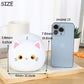 H&W White Cat Piggy Bank For Girls,Plastic Coin Bank,Unbreakable Money Bank,Cute Piggy Bank For Kids,First Money Box,Best Birthday