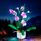 Brickbling Light Compatible With Lego Orchid 10311 Plant Decor Building Set, Led Lighting Compatible With Lego 10311, Light Up Your Flowers (No Model Set) (Light Control Version)