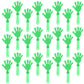 Zcysrlqin 24 Pcs Lime Green Hand Clappers 7.5 Inch Clappers Noisemakers Noise Makers Party Favors Plastic Clapper Sporting Event