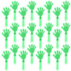 Zcysrlqin 24 Pcs Lime Green Hand Clappers 7.5 Inch Clappers Noisemakers Noise Makers Party Favors Plastic Clapper Sporting Event