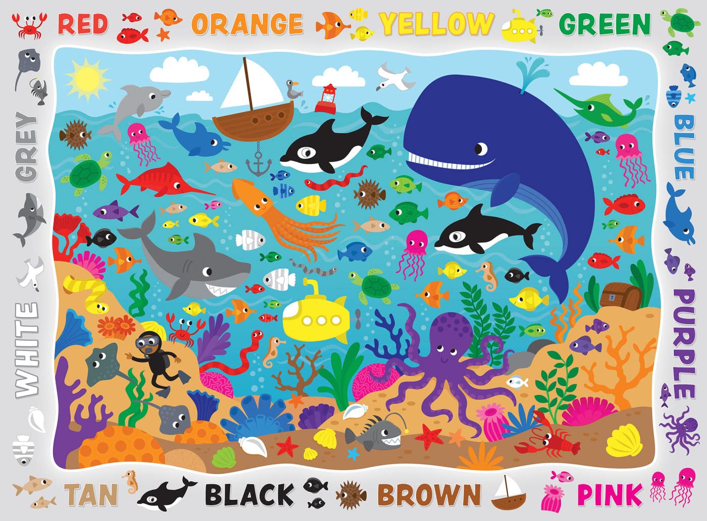 Color In The Ocean 48 Pc