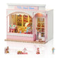 Foyucool DIY Miniature House Kit  Dollhouse Kit with Furnitures  Mini House Making Kit for for mature-themed to Building  Home Decorations Birthday Gifts for Family and Friends  Sweet House