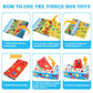 Aiduy Baby Tissue Box Toys - Soft Crinkle Montessori Infant Sensory Toy for 6-12 Months, Colorful, Medium, Ideal for Boys & Girls