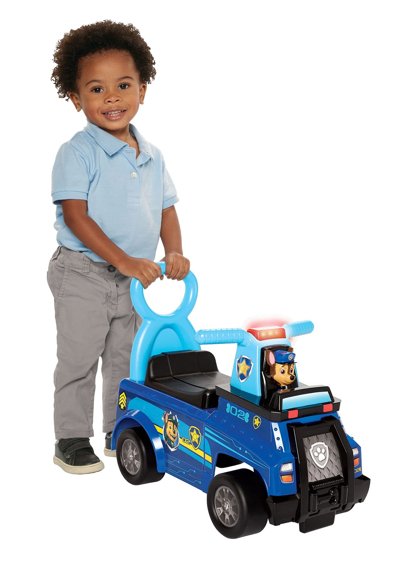 Paw Patrol Chase Cruiser Ride-On Vehicle - Multicolor, Large Size, Fun Kids Ride-On Toy