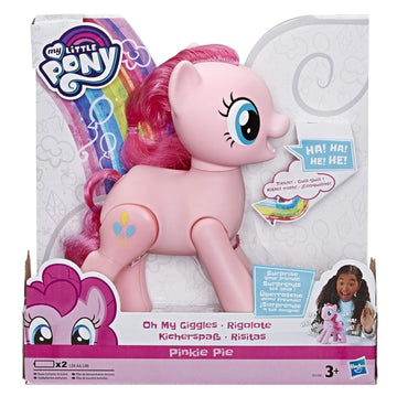 My Little Pony Toy Oh My Giggles Pinkie Pie - 8' Interactive Toy With Sounds & Movement, Kids Ages 3 Years Old & Up