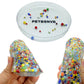 Petbsnvb 2Pcs 3.4' Circle And Heart Picking Pad, Skin Picking Fidget Toys
